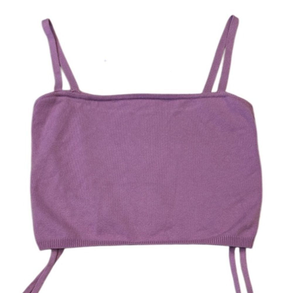 Lovers and friends Purple knit Top med
